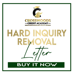 Hard Inquiry Removal Letter